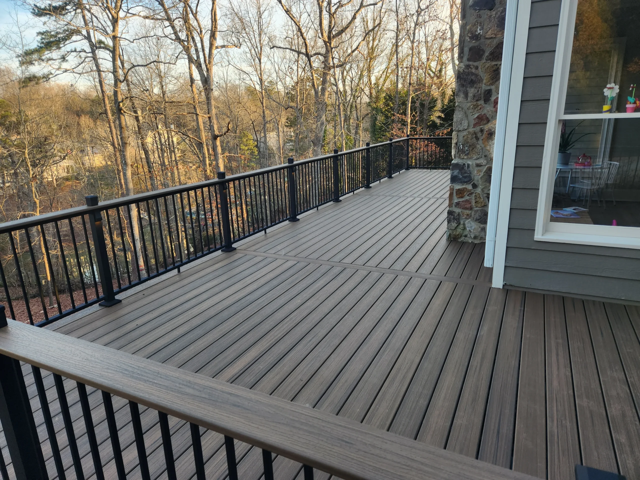 Deck installation in Johns Creek, GA