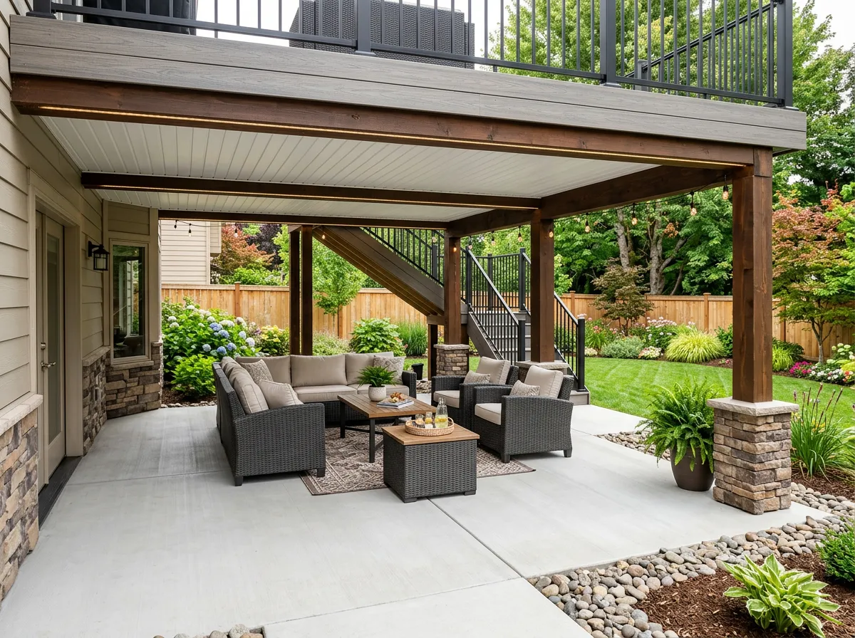 Hardscaping project in Johns Creek, GA