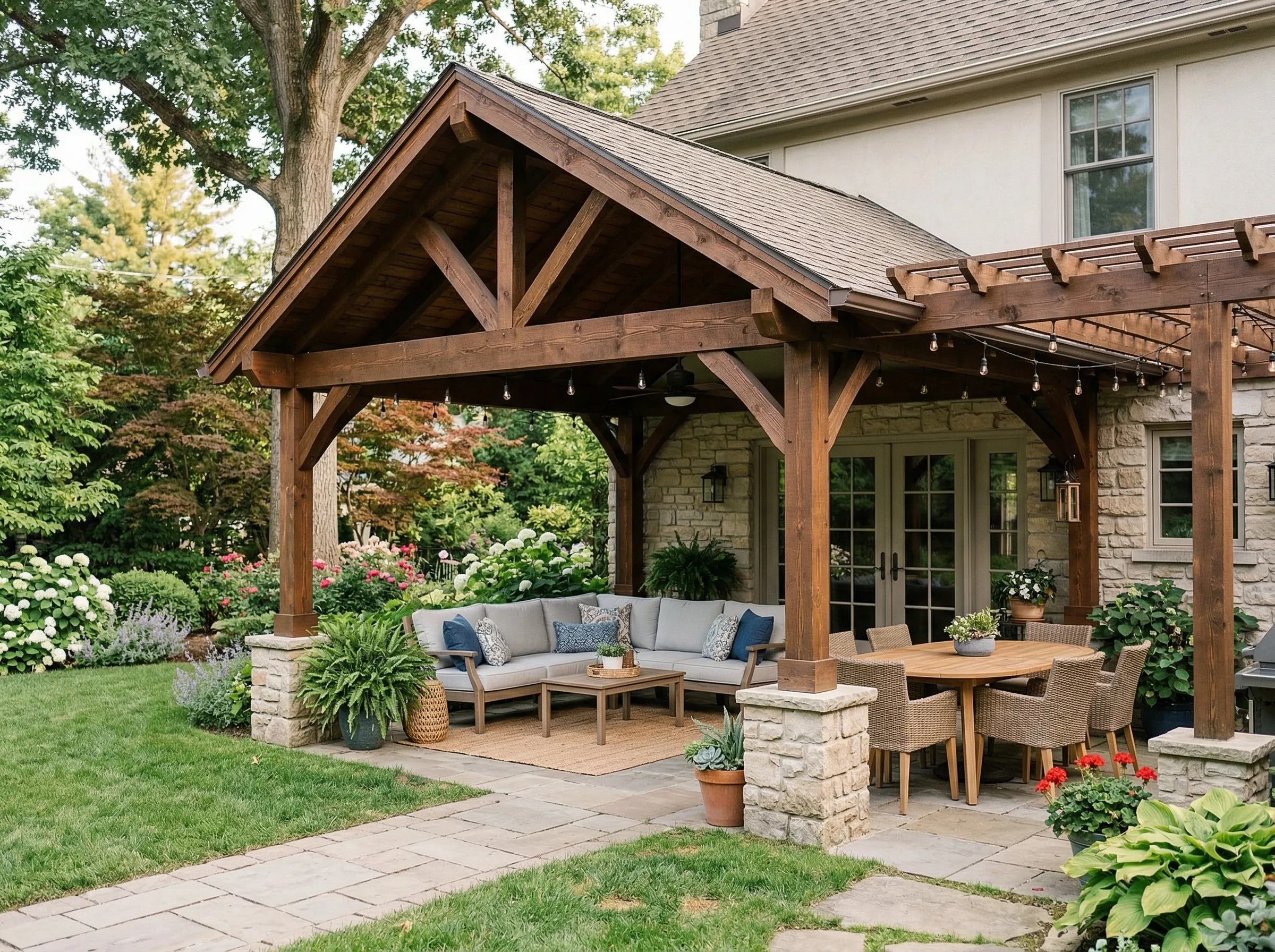 Benefits of patio cover installation in Johns Creek, GA