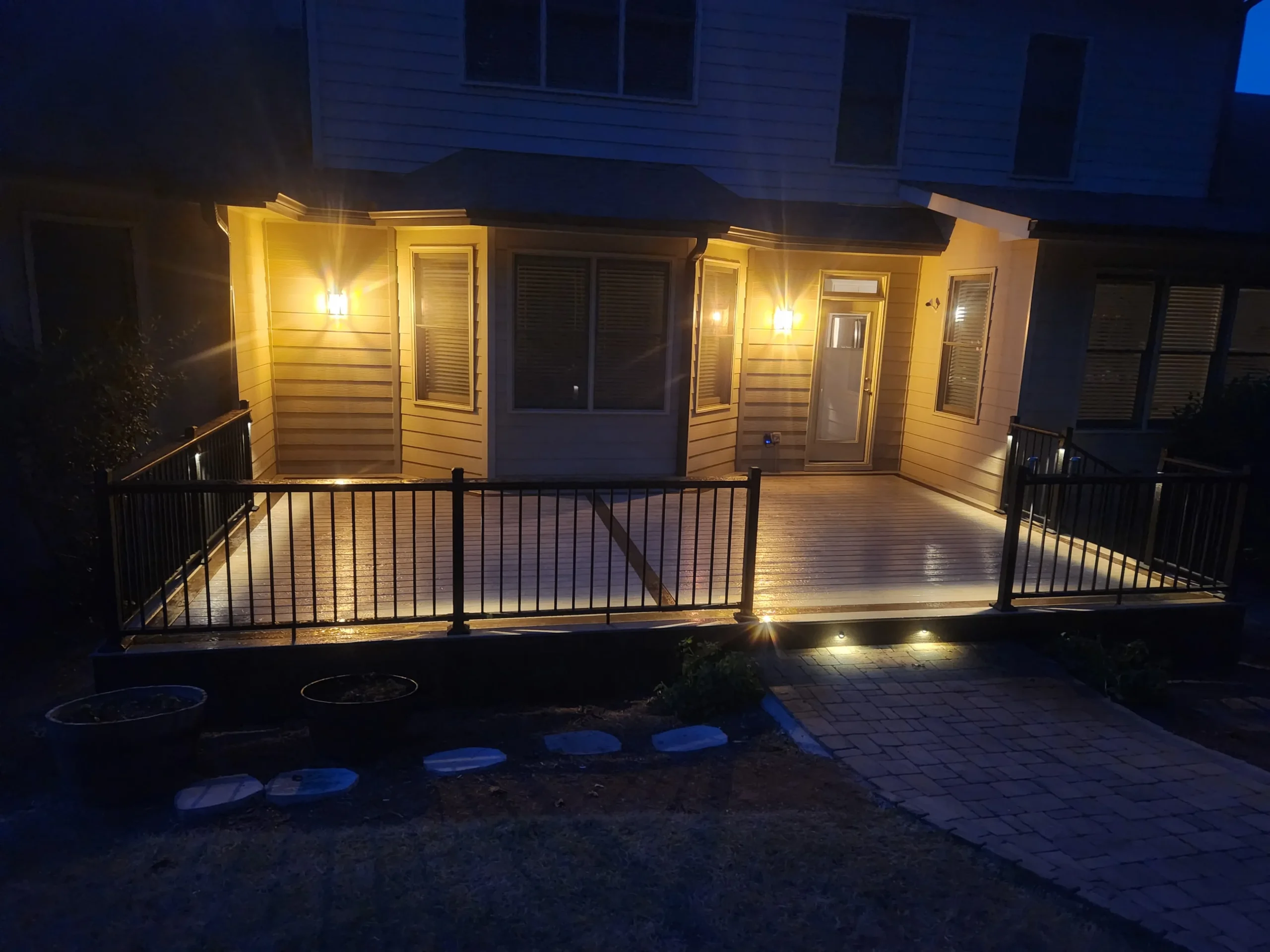 Patio cover project in Johns Creek, GA