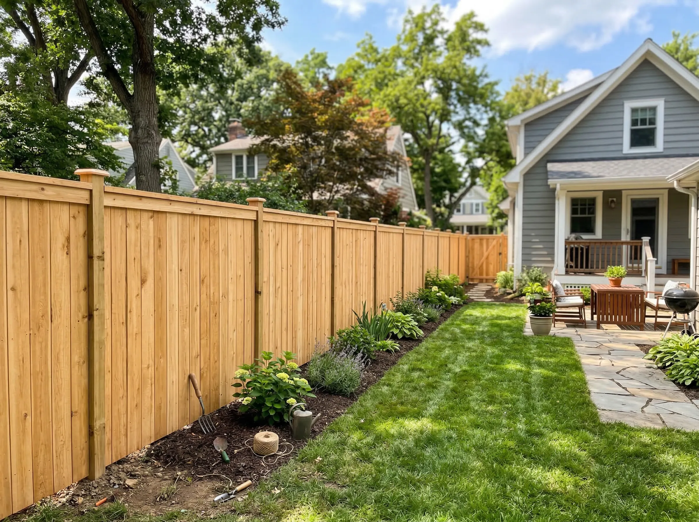 Custom fence design Johns Creek Georgia
